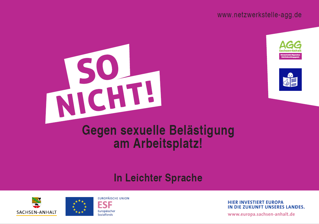 Broschüre Leichte Sprache Vorschaubild